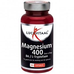 GratisVerzending3xLucovitaalMagnesium400L-Tryptofaan60capsules