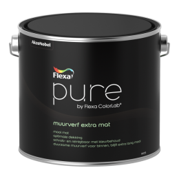FlexaPureMuurverfExtraMat-OpKleurGemengd-25L