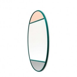 Vitrailspiegelovaalgroen