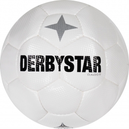 DerbystarClassicTTIIVoetbalWitZwartZilver