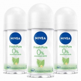 3xNIVEADeodorantRollerPureNaturalJasmine50ml