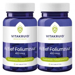 GratisVerzending2xVitakruidFoliumzuur400Mcg90tabletten