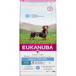 EukanubaDailyCareWeightControlSmallHondenvoer15kg