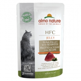 48xAlmoNatureHFCJellyKattenvoerNatBlikjeTonijnfiletAlgen55gr