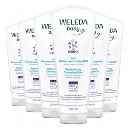 6xWELEDABabyDerma3-in-1Reinigingsbalsem200ml