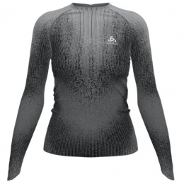 OdloBlackcombEcoBaselayerTurtleNeckShirtHalfZipDames