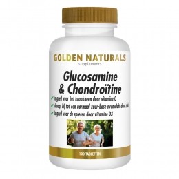 GratisVerzending2xGoldenNaturalsGlucosamineChondrotine100tabletten