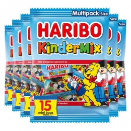 6xHariboKindermixUitdeelzakjes375gr