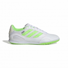 adidasSuperSalaIIIZaalvoetbalschoenenINWitLichtgroenZwart