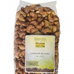 BoerjanCashewnotenGezouten500gr