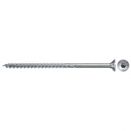 Fischer670457SpaanplaatschroefPower-FastII-TX30-60X100mm-VerzonkenKop-Deeldraad-Verzinkt100st