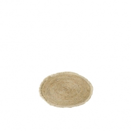 J-LineKwastjesbandplacemat-jute-naturel