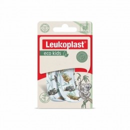 LeukoplastEcoPleistersKids8x19x72mmen4x38x72mm12stuks