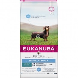 EukanubaDailyCareWeightControlSmallHondenvoer15kg