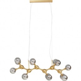 HanglampAtomicBalls14goudKareDesign