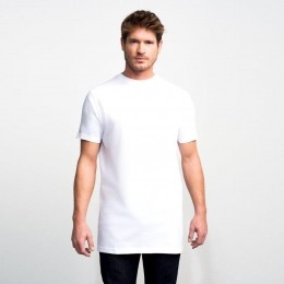 SlaterBasicT-shirtExtraLongWit2XL