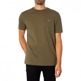 T-shirtKorteMouwGantNormaalschildT-shirt