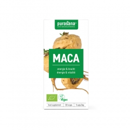 GratisVerzendingPurasanaMacaBio120Capsules