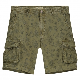 DstrezzedKorteBroekPrintArmyGreen30