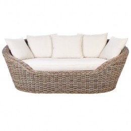 Beliani-CAVO-Ligbed-Natuurlijk-Rotan