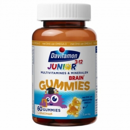 GratisVerzendingDavitamonDavitamonJuniorBrainMultivitaminesCitrus60gummies