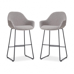 NolonNino-MaeBarkrukkenSetvan2-BouclTaupe-Zwart-75cm