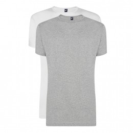 AlanRedT-shirtsDerby2-packGreyWhiteS