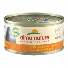 24xAlmoNatureHFCCompleteKattenvoerNatKittenKip70gr