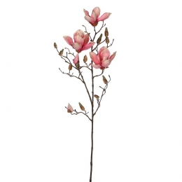 MicaDecorationsMagnoliaKunstbloem-H88cm-Roze