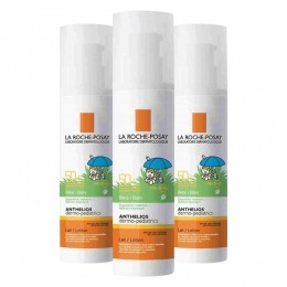 3xLaRochePosayAntheliosBabyMelkSPF5050ml