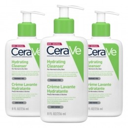 3xCeraVeReinigingscrmeHydraterend236ml