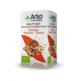 GratisVerzendingArkopharmaReishiShiitakeMaitake45capsules