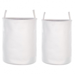 Beliani-ARCHA-Mandensetvan2-Wit-Polyester