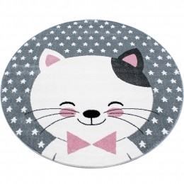 KindervloerkleedKittyrondAyyildiz