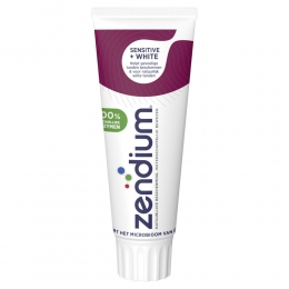 5xZendiumTandpastaSensitiveWhite75ml