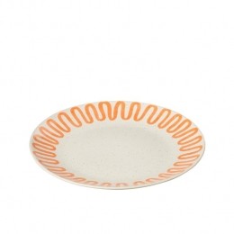 J-LinebordCurve-porselein-oranje-large-4stuks