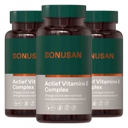 GratisVerzending3xBonusanActiefVitamineBComplex60capsules