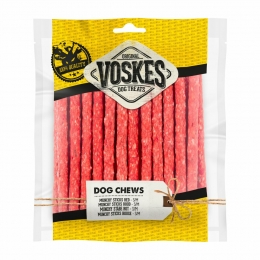 VoskesMunchySticksRood25stuks