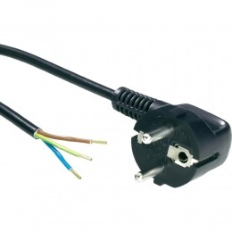 Netsnoer5m220V3x075mminclstekkermetrandaarde