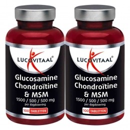 GratisVerzending2xLucovitaalGlucosamineChondrotineMSM100tabletten