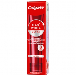 3xColgateTandpastaMaxWhiteUltraDeepClean75ml
