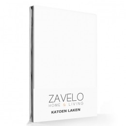 ZaveloLakenBasicsWitKatoen-1-persoons180x290cm