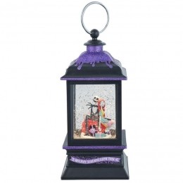 LantaarnplasticmetmuziekenglittersronddraaiendJackSally27cmDisney-Disney