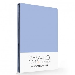 ZaveloLakenBasicsBlauwKatoen-1-persoons150x250cm