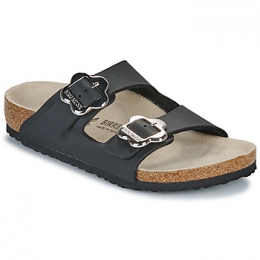 SlippersBIRKENSTOCKArizonaKidsFlowerBuckleBFBlack