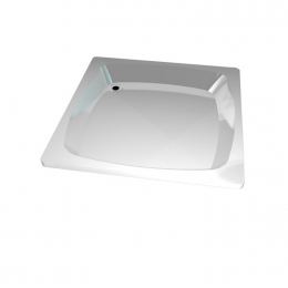 DouchebakIsifix80x80cmKunstofWIt