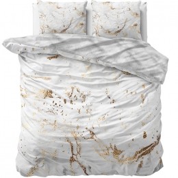 SleeptimeMarbleBiancoDekbedovertrekWit-Lits-jumeaux240x200220cm