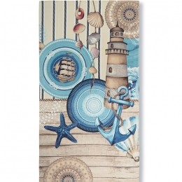 HIPBeachStrandlaken100x180cmMandalasBeachKleurrijkZachtKatoenVeloursSneldrogendAbsorberend