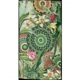 HIPAbhitaStrandlaken100x180cmTropischeprintenMandalasKleurrijkZachtKatoenVeloursSneldrogendAbsorberend