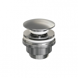 KlikwasteBrauerAfvoerplugMessingBinnenwerk54GeborsteldRVS